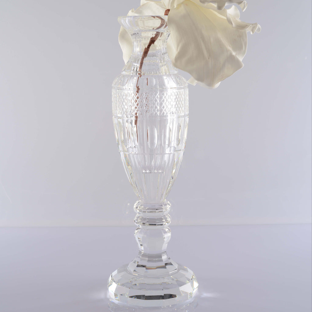 Homeware Life Luxury Handmade Modern Glass Lamp / Vase – Dia 21.5 × H 65 cm Statement Decor Piece