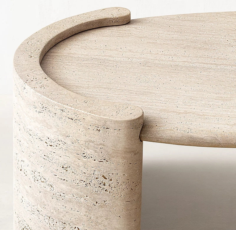 Modern Oval Marble Coffee Table – Homeware Life Luxury Side Table