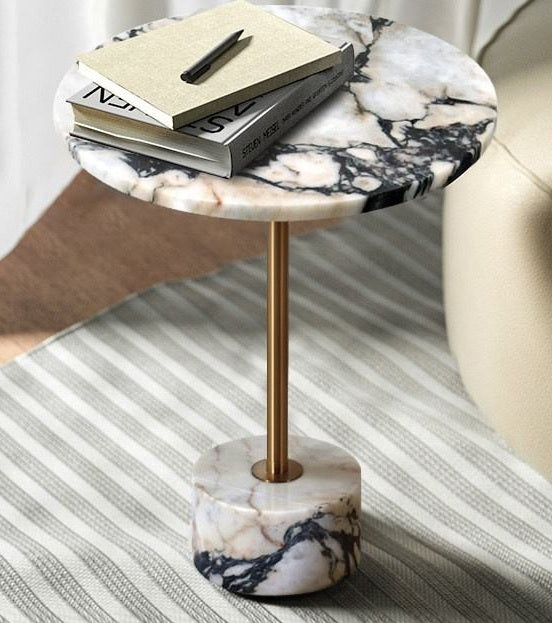 Luxury Italian Minimalist Side Table – Contemporary Designer Accent Table by Homeware Life