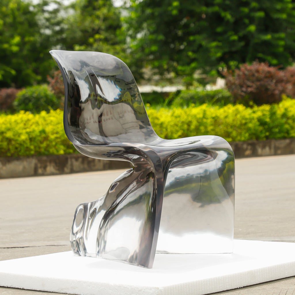 Homeware Life Handmade Transparent Resin Side Table Sculpture – Modern Luxury Art Furniture Accent