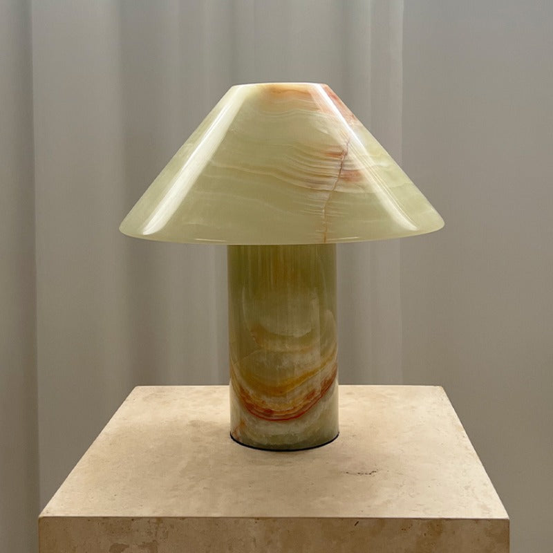 Homeware Life 26×26×28 cm Green Onyx Marble Accent Piece – Luxury Stone Sculptural Object