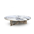 Modern Round Marble Dining Table (D100 X H25) – Homeware Life Minimalist Luxury