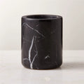 Black Marble Bathroom Toothbrush Holder Accessory Luxury 1 Piece by Homeware Life