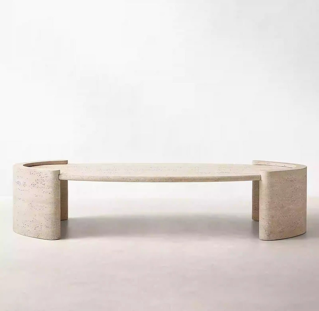 Modern Oval Marble Coffee Table – Homeware Life Luxury Side Table