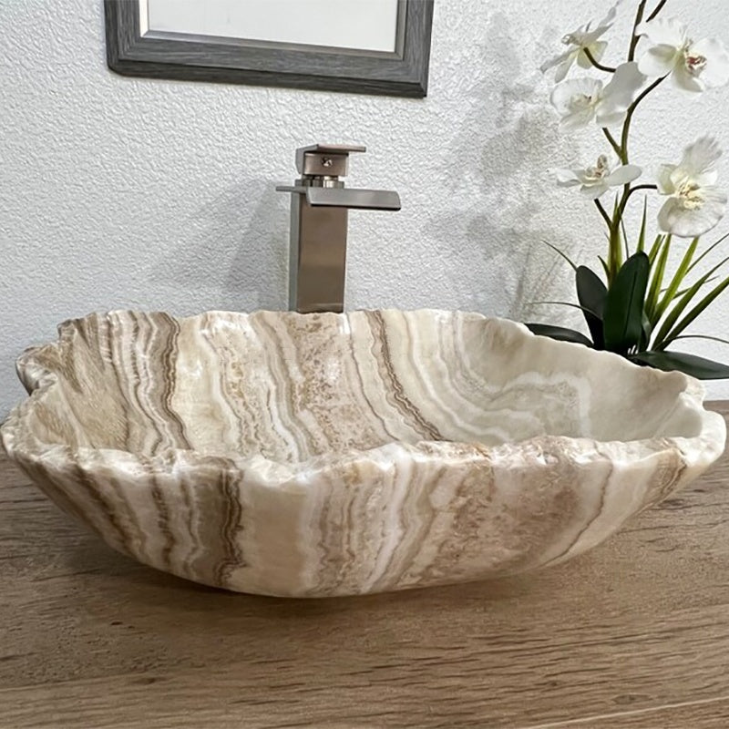 Modern Natural Marble Sink – Homeware Life Luxury Bathroom Basin