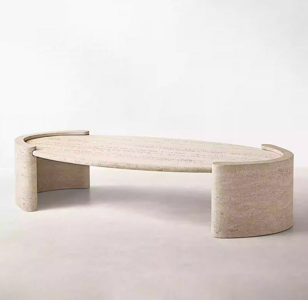 Modern Oval Marble Coffee Table – Homeware Life Luxury Side Table