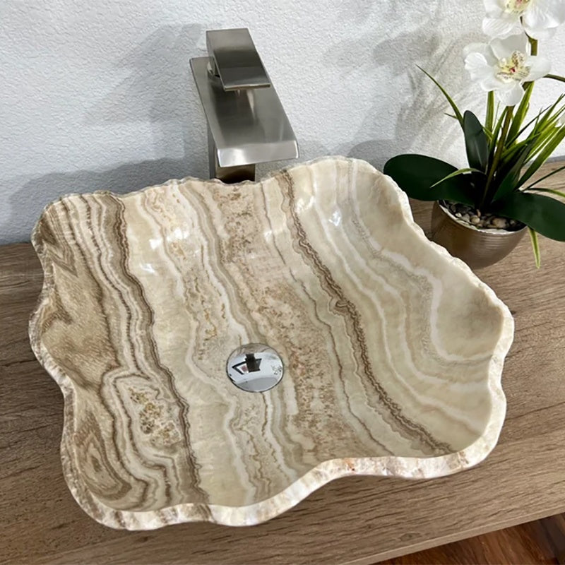 Modern Natural Marble Sink – Homeware Life Luxury Bathroom Basin