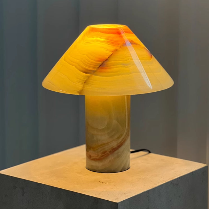 Homeware Life 26×26×28 cm Green Onyx Marble Accent Piece – Luxury Stone Sculptural Object