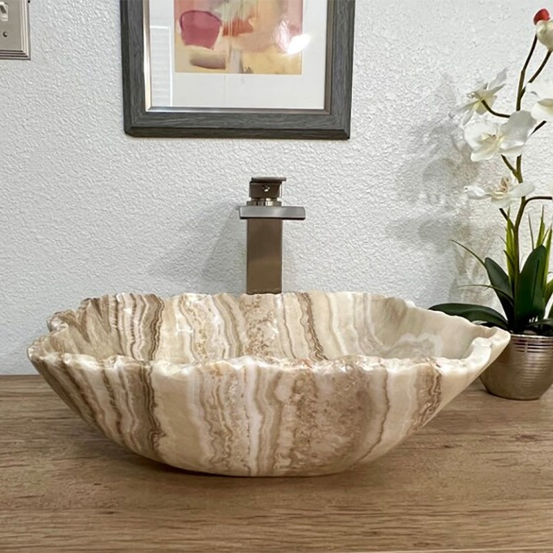 Modern Natural Marble Sink – Homeware Life Luxury Bathroom Basin