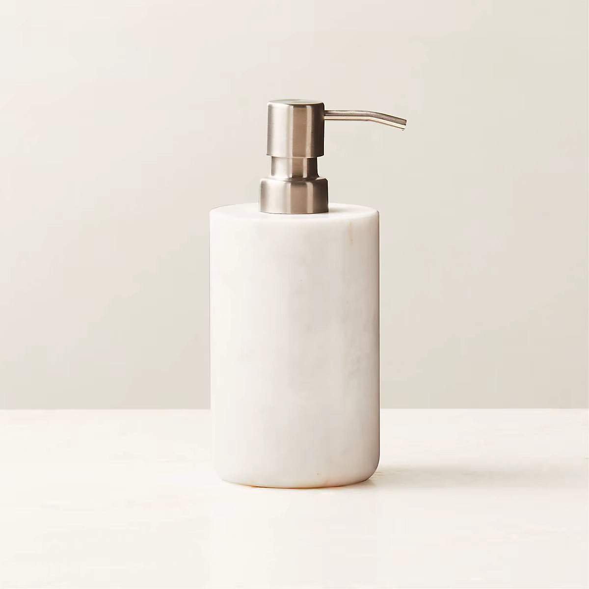 White Marble Bathroom Soap Pump Accessory Luxury 1 Piece by Homeware Life