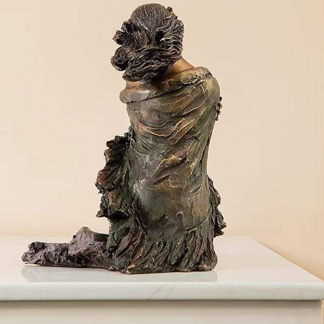Life-Size Bronze Female Sculpture – Modern Art Nude Collection Homeware Life