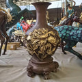 Luxury Handcrafted Bronze Decorative Vase – Antique Statement Sculpture by Homeware Life