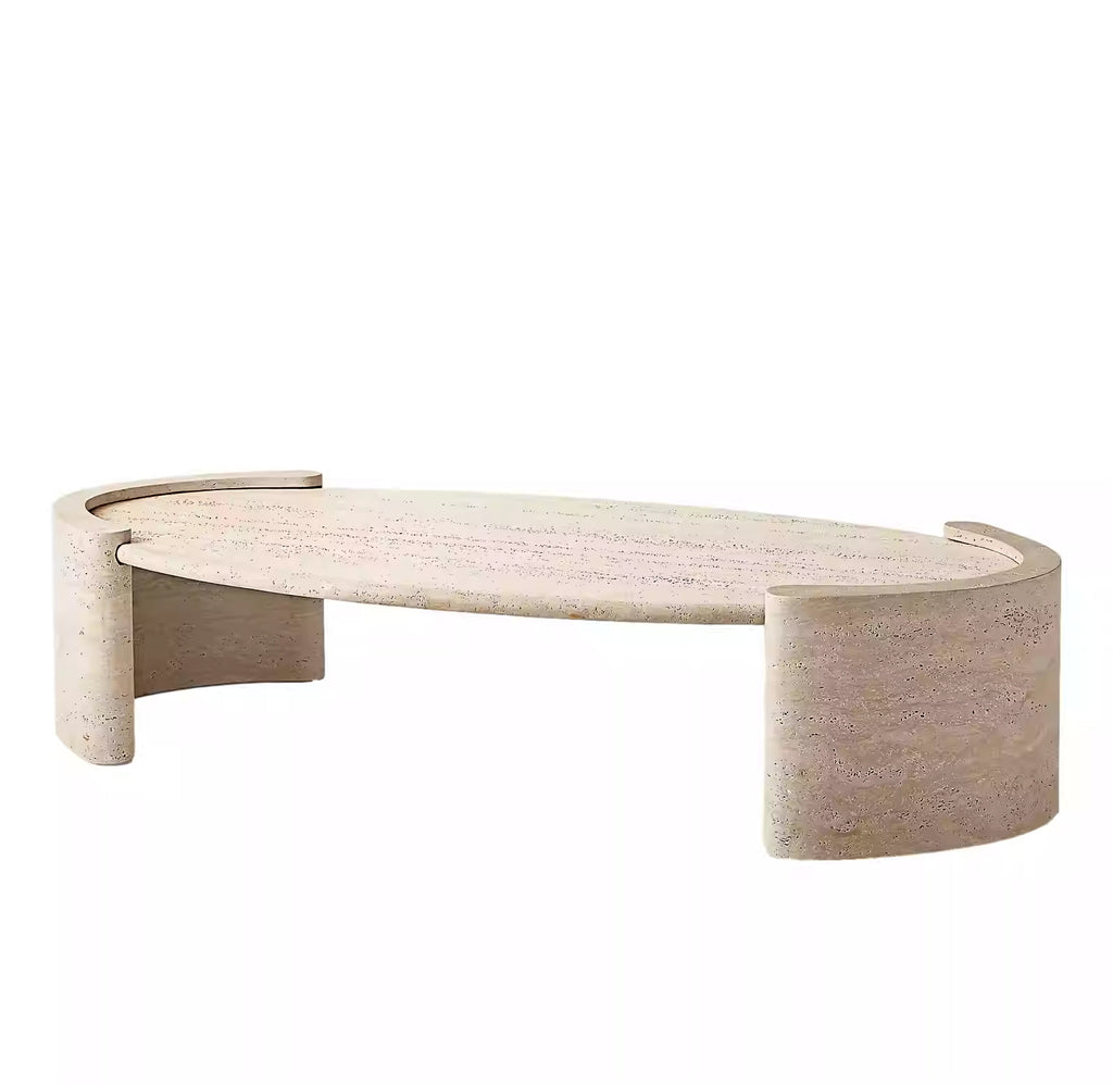 Modern Oval Marble Coffee Table – Homeware Life Luxury Side Table