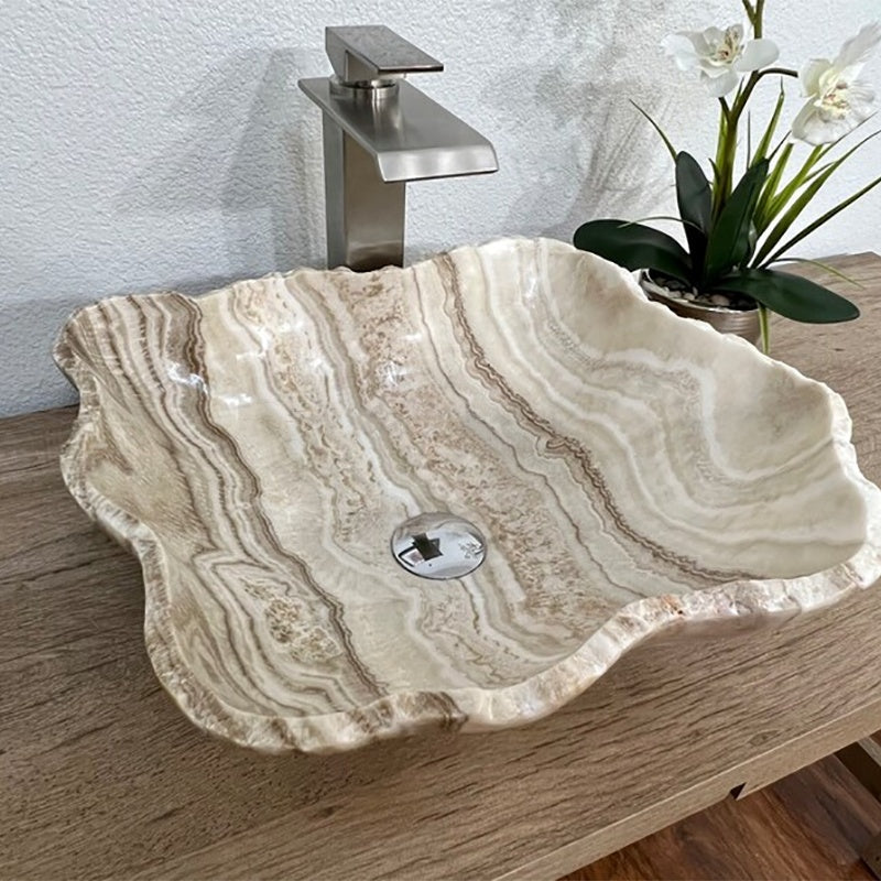 Modern Natural Marble Sink – Homeware Life Luxury Bathroom Basin