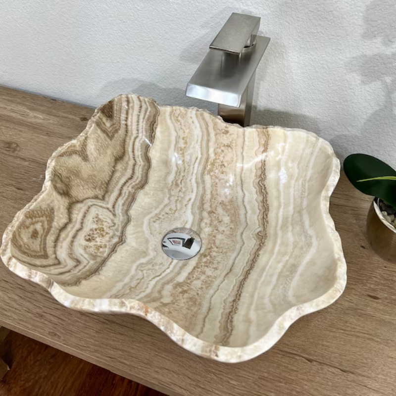 Modern Natural Marble Sink – Homeware Life Luxury Bathroom Basin
